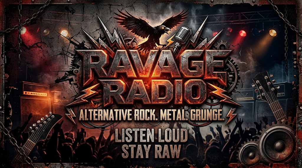 Ravage Radio - Alternative Rock, Metal, Grunge Banner